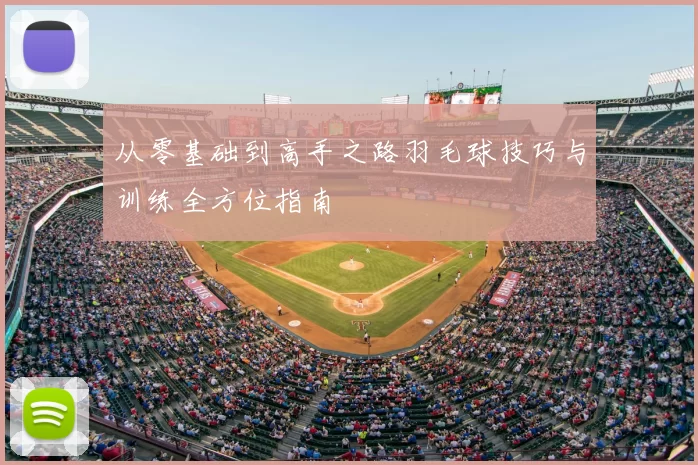 从零基础到高手之路羽毛球技巧与训练全方位指南
