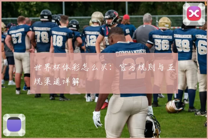 世界杯体彩怎么买：官方规则与正规渠道详解